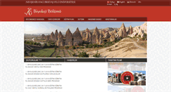Desktop Screenshot of biyoloji.nevsehir.edu.tr